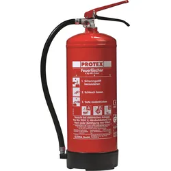 GLORIA PDE6 - Feuerlöscher Pulver, 6 kg