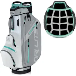 Big Max Dri Lite Sport 3 Cartbag weiss/grau/türkis