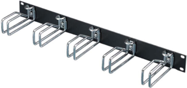 Rittal Rangierpanel 2U RAL9005 Support 85x125mm DK 7257.105 (7257105)
