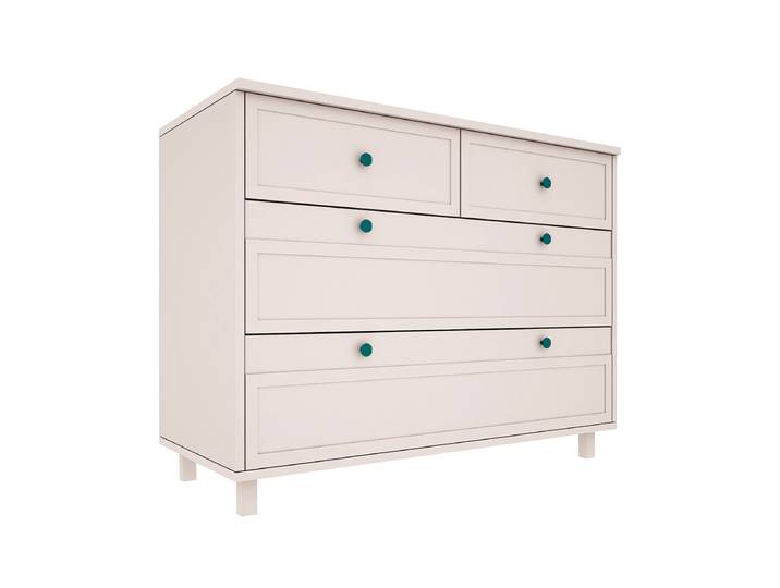 Commode 4 tiroirs Wood Luck Gabriel - Cachemire