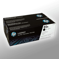 2 HP Toner CE285AD 85A Doppelpack schwarz