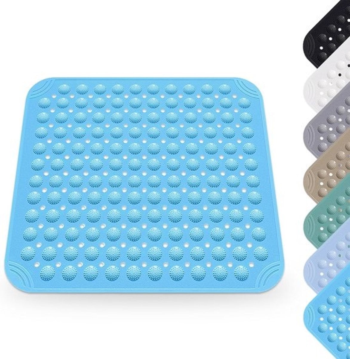 Antislip Douchemat met Massagefunctie, Zeeblauw