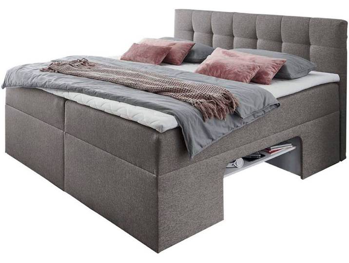 Home affaire Boxbett, Nische im Bettkasten für zusätzlichen Stauraum