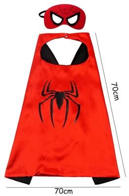 Fusion Finds Superhero Spiderman Theme: Children's Birthday Party, Toys, Costumes & Decorations Color: Capes 2