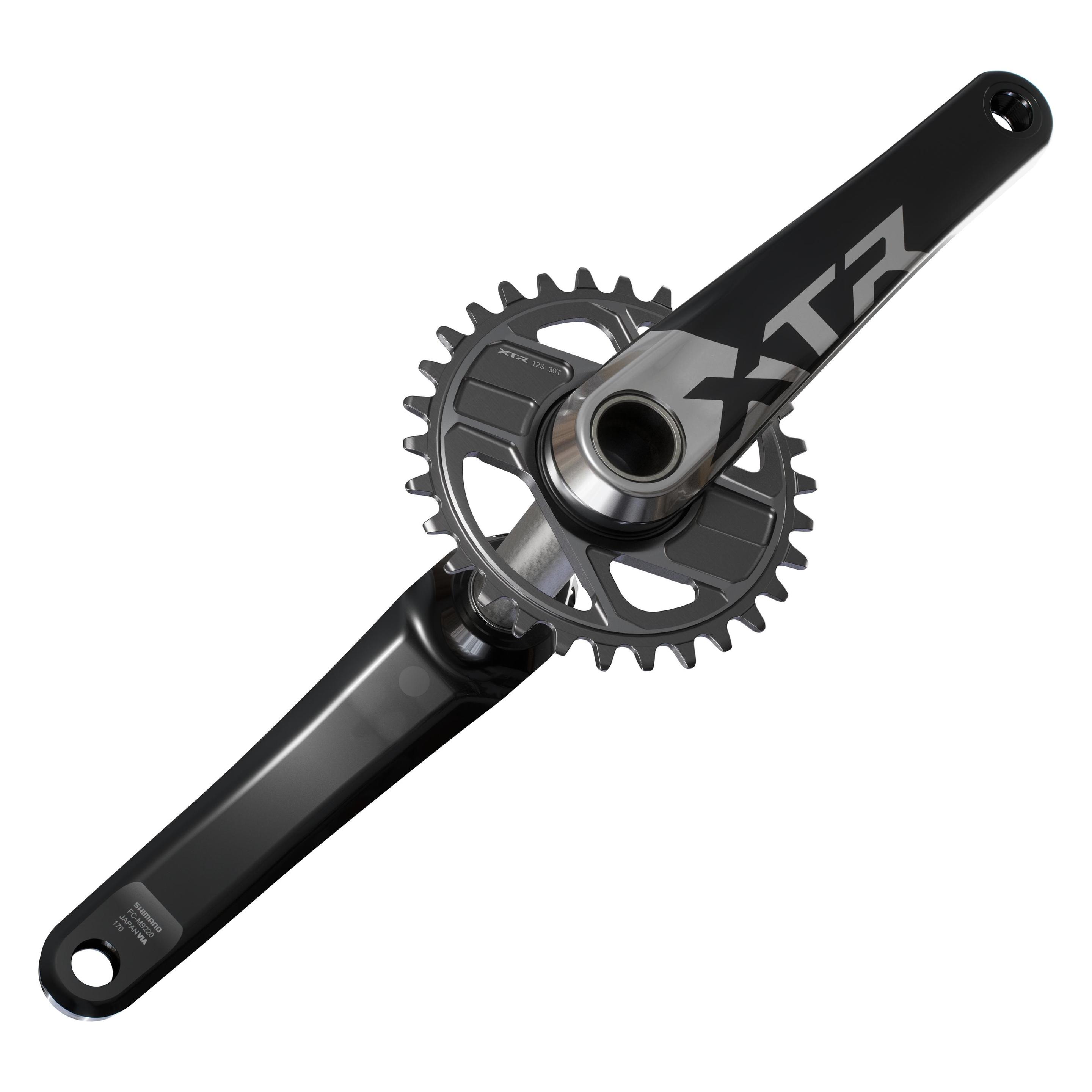 Shimano Kettenradgarnitur XTR FC-M9220 ohne Kettenblatt (175 mm) (IFCM9220AEXX)