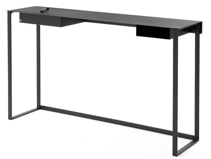 Musterring Konsolentisch/Schreibtisch ORGANIC, schwarz, Stahl