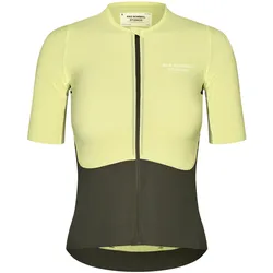 Pas Normal Studios Women's Mechanism Pro Jersey Fahrradtrikot Frauen - wasabi green / dark olive - XS
