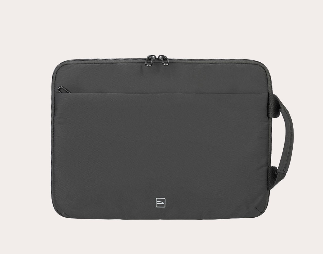 Tucano Sandy Notebooktasche Sleeve mit Handgriff, 13-14 Zoll, schwarz BFSAN1314-BK