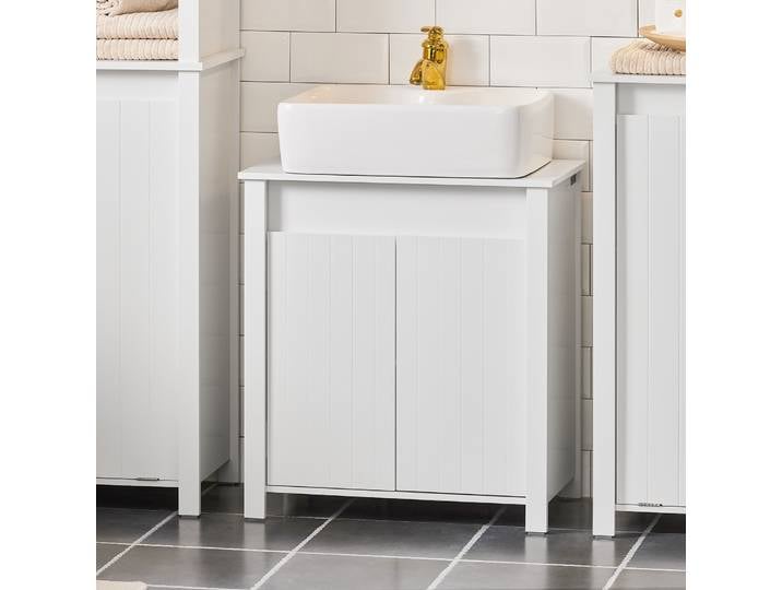 SoBuy BZR101-W lavabo sous armoire vanité sous armoire salle de bain armoire vanité salle de bain armoire sous armoire meubles de salle de bain