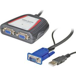 VALUE Portabler VGA Video-Splitter, 2fach, 250MHz 14.99.3523