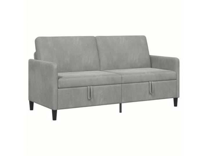 hliofuir 3-Sitzer Sofa mit Stauraum Hellgrau Couch 172x78x87 cm Platzsparende Couch mit Klappfunktion zum Ordnen im Wohnzimmer, pflegeleicht dank abnehmbarem Bezug.