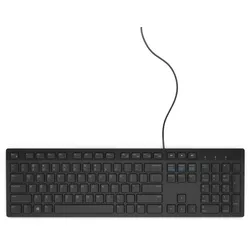 DELL kabelgebundene Tastatur – KB216 - US international (QWERTY) - schwarz - (RT...