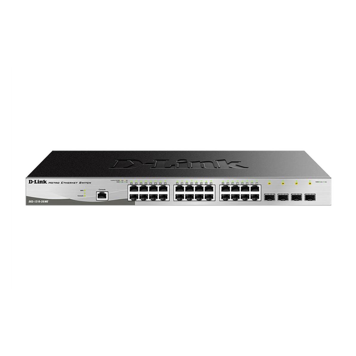 D-Link Smart+ L2+ Managed Switch 24ports Gigabit & 4ports SFP (28 Ports) (DGS-1210-28/ME/E)
