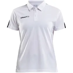 CRAFT Progress Pique Poloshirt Damen 1900 - white L