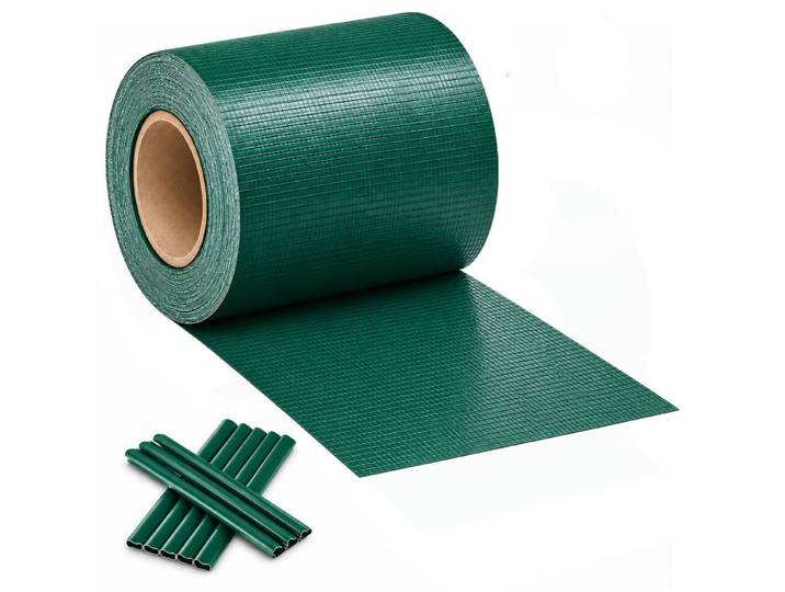 Relaxdays Set brise-vue PVC pour jardin