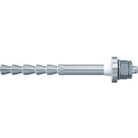 Highbond-Anker dynamic FHB-A dyn 12 x 100/25, Dübel 10 Stück, galvanisch verzinkt