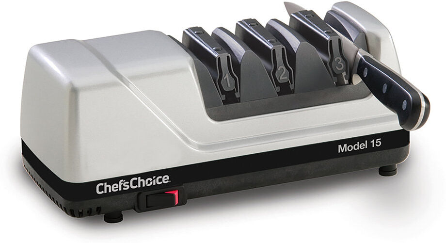 Chef's Choice 3 Stages Electric Knife Sharpener Silver;Black