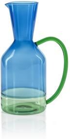 Zodax "Renell Two-Toned Glass Pitcher - 4.25"" x 10"""
