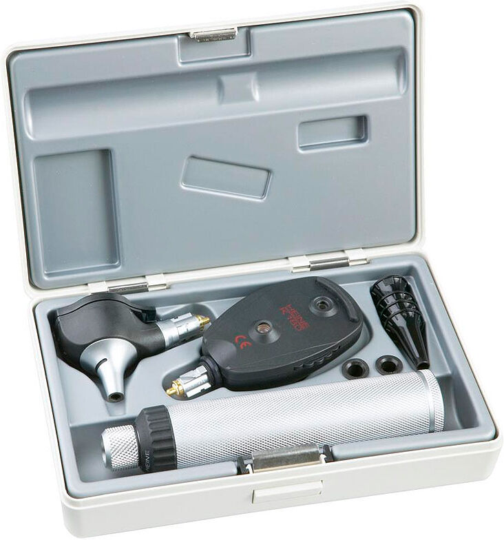 Set Oftalmoscopio Otoscopio Heine K 180 com estuche rígido
