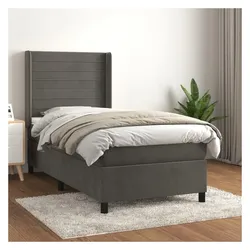 vidaXL, Boxspringbett, Inlenar (Horizontale Streifen) (80 x 200 cm)