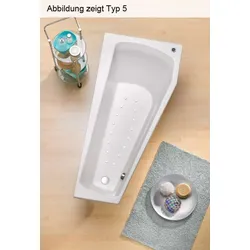 Ottofond Whirlpool Raumsparbadewanne Bahia A 160 x 75 - Baden
