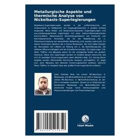 Umbreit Metallurgische Aspekte und thermische Analyse von Nickelbasis-Superlegierungen (Deutsch, Softcover, Syed Shehzad Raza) (69135173)