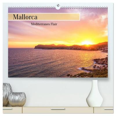 Mallorca - Mediterranes Flair (hochwertiger Premium Wandkalender 2027 DIN A2 quer), Kunstdruck in Hochglanz