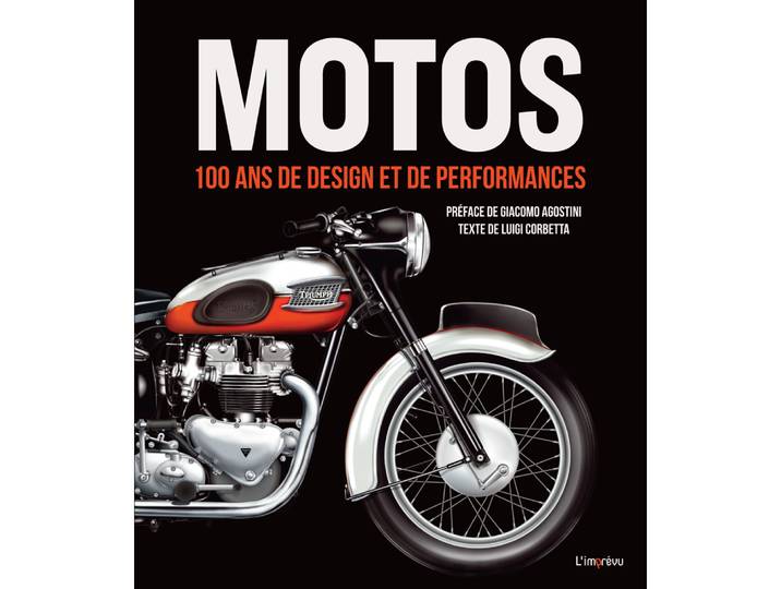 Motos - 100 ans de design et de performances (Relié)