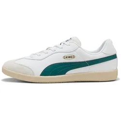 PUMA King 21 IT Fußballschuhe 19 - PUMA white/emerald ice/sugared almond 44