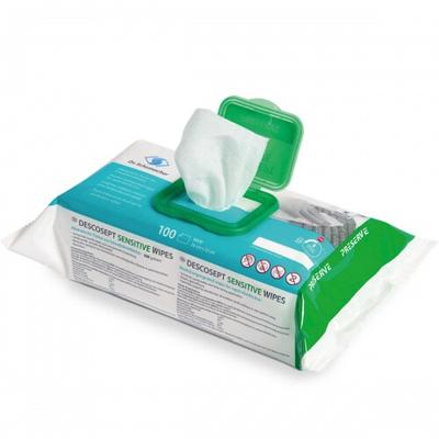 Dr. Schumacher DESCOSEPT SENSITIVE WIPES 100 Stück Schnelldesinfektion