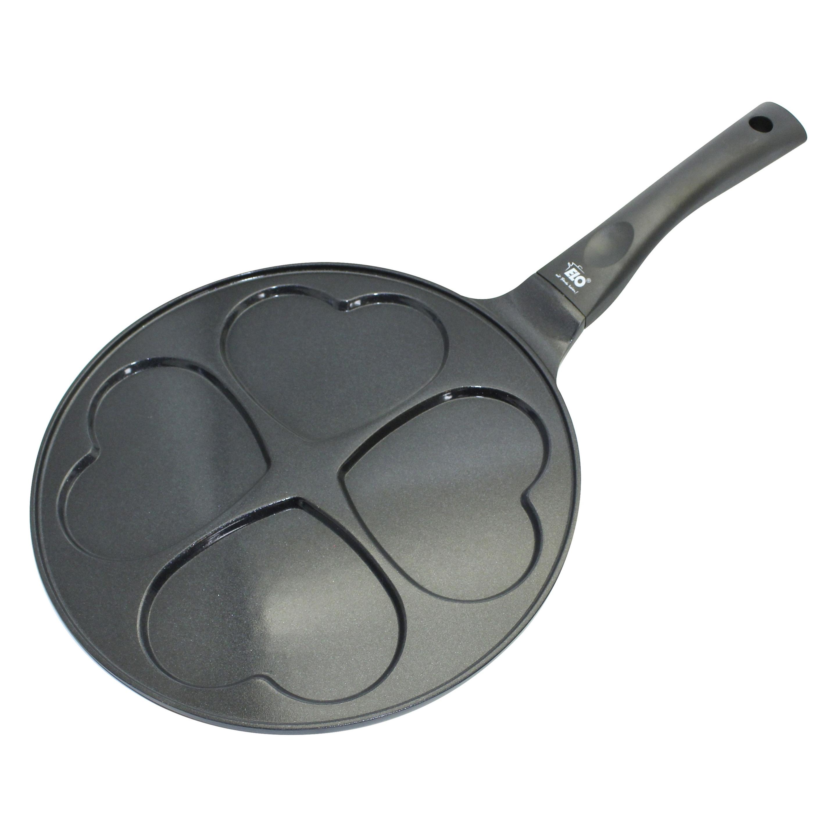 ELO Blinipf. Herz 26cm Herzflamme (Bratpfanne, Aluminiumguss) (63969815)