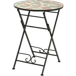 Beistelltisch (DH 58x76 cm) - schwarz - DH 58x76 cm