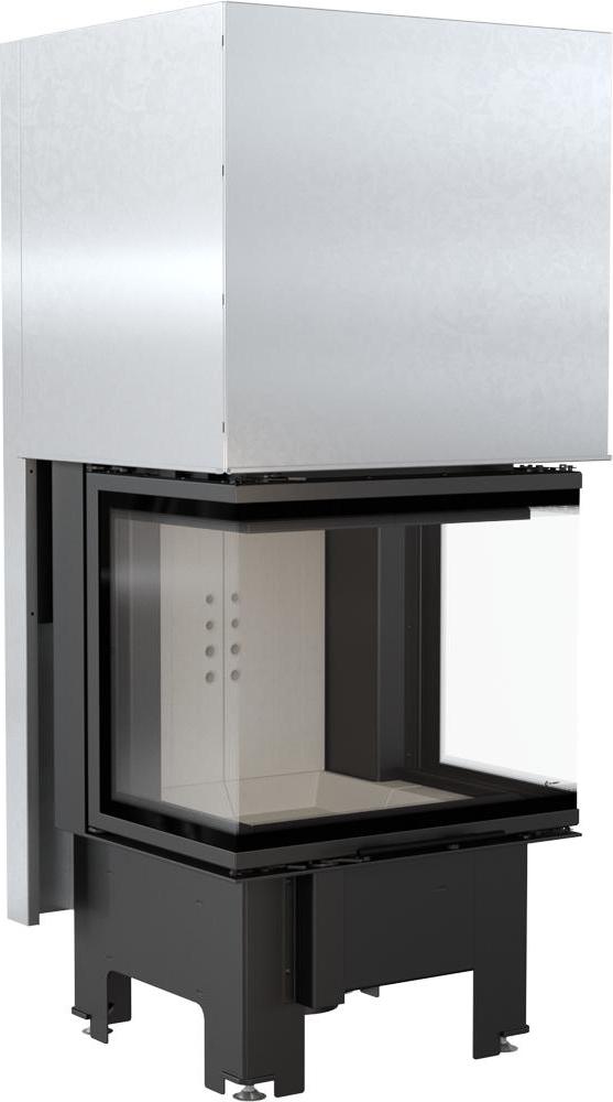 Kamineinsatz KRATKI NBC 600/400 9 kW Ø 200 mit Schiebetür