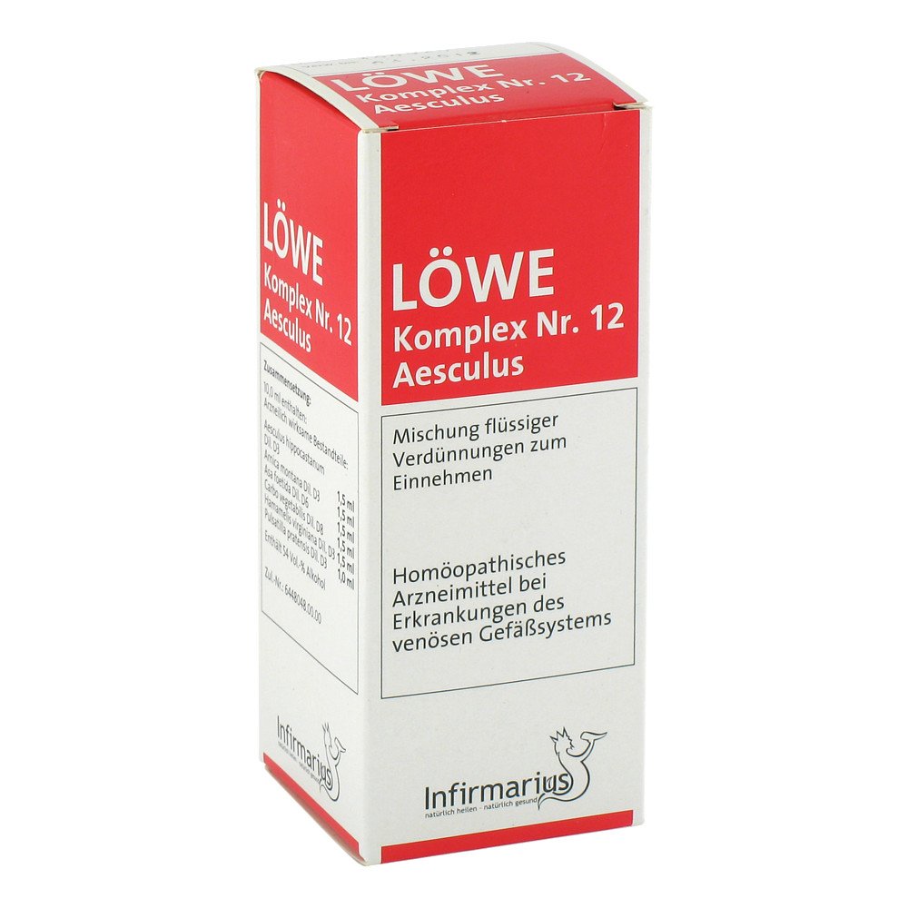 Infirmarius GmbH Löwe Komplex Nummer 12 Aesculus Tropfen 03068866