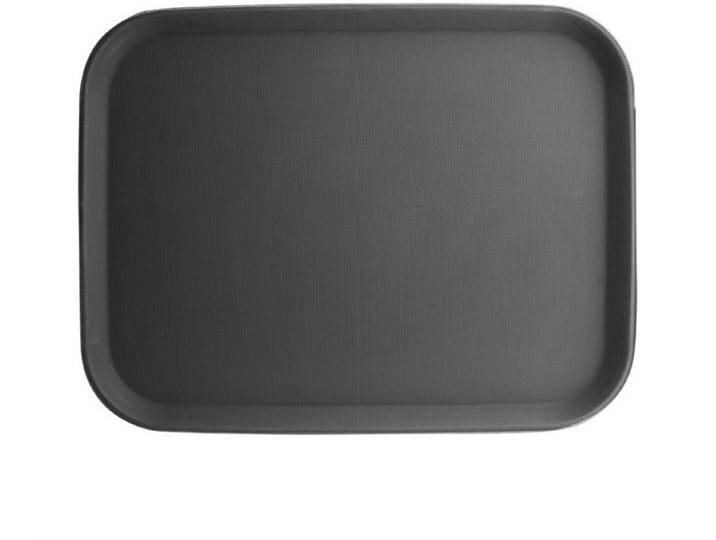 Kristallon Antislip dienblad polyprop 35 x 45cm zwart - Horeca