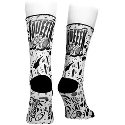 MALDITA BUENA SUERTE X R2BIKE Socken Squeeek Pop | weiß M | 39-40