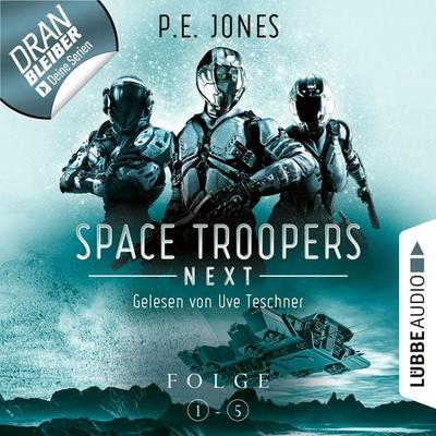 Space Troopers Next - Sammelband: Folgen 1-5 - P. E. Jones, Audio, 9783754002797