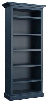 Casa Florentina Josephina Bookcase - Saturated Slate Blue - Ballard Designs