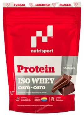 Nutrisport iso whey cero cero chocolate 500 gr