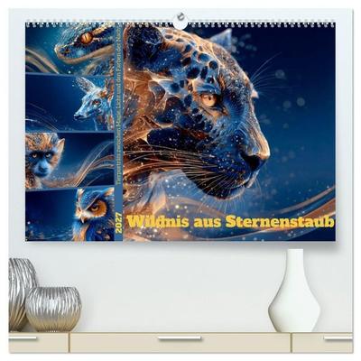 Wildnis aus Sternenstaub (hochwertiger Premium Wandkalender 2027 DIN A2 quer), Kunstdruck in Hochglanz