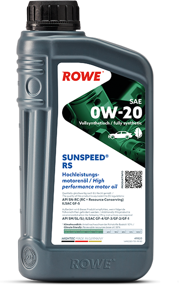 Rowe Hightec Sunspeed® Rs Sae 0w-20 [1 L] 49820001099