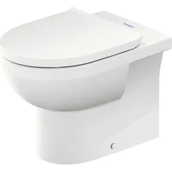 Duravit No.1 Stand-WC, rimless, 365x570mm, Abgang: waagerecht, 2009090000, Farbe: Weiß
