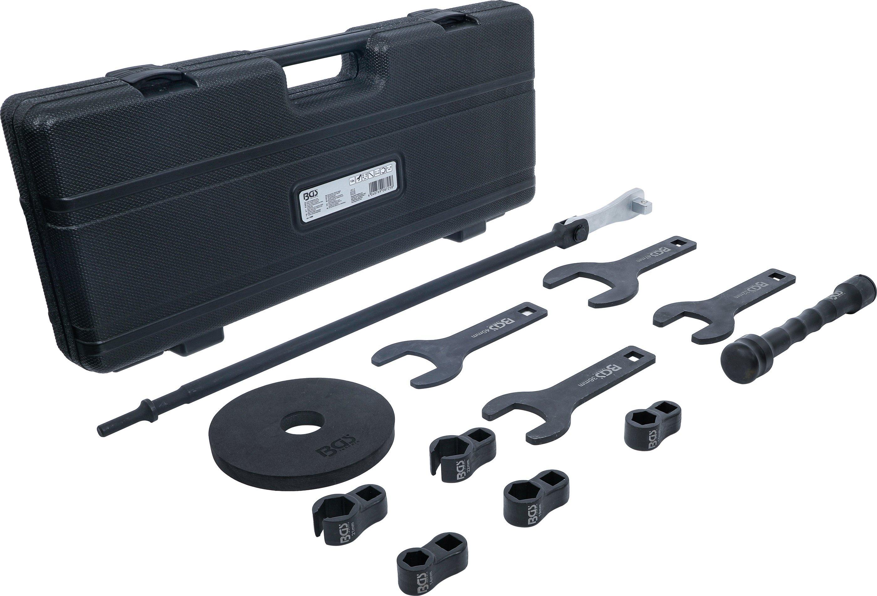 Kraft-Schlaglser-Satz | fr Druckluft-Hammer | 12-tlg.