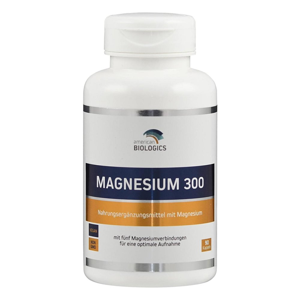 Supplementa GmbH American Biologics Magnesium 300 mg Kapseln 17363801