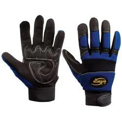 SW-Stahl, Schutzhandschuhe, Handschuh Mechanische 11551L G Premium. 9 blau/schwarz (9, L)