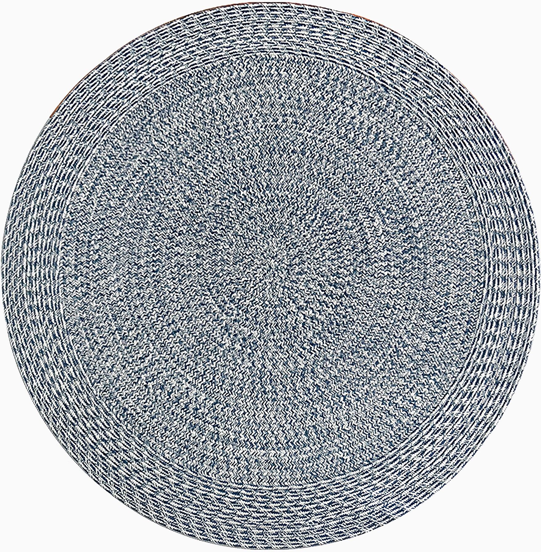 Harbour Lifestyle Apollo 270cm Round Indoor and Outdoor Rug in Prussian Blue
