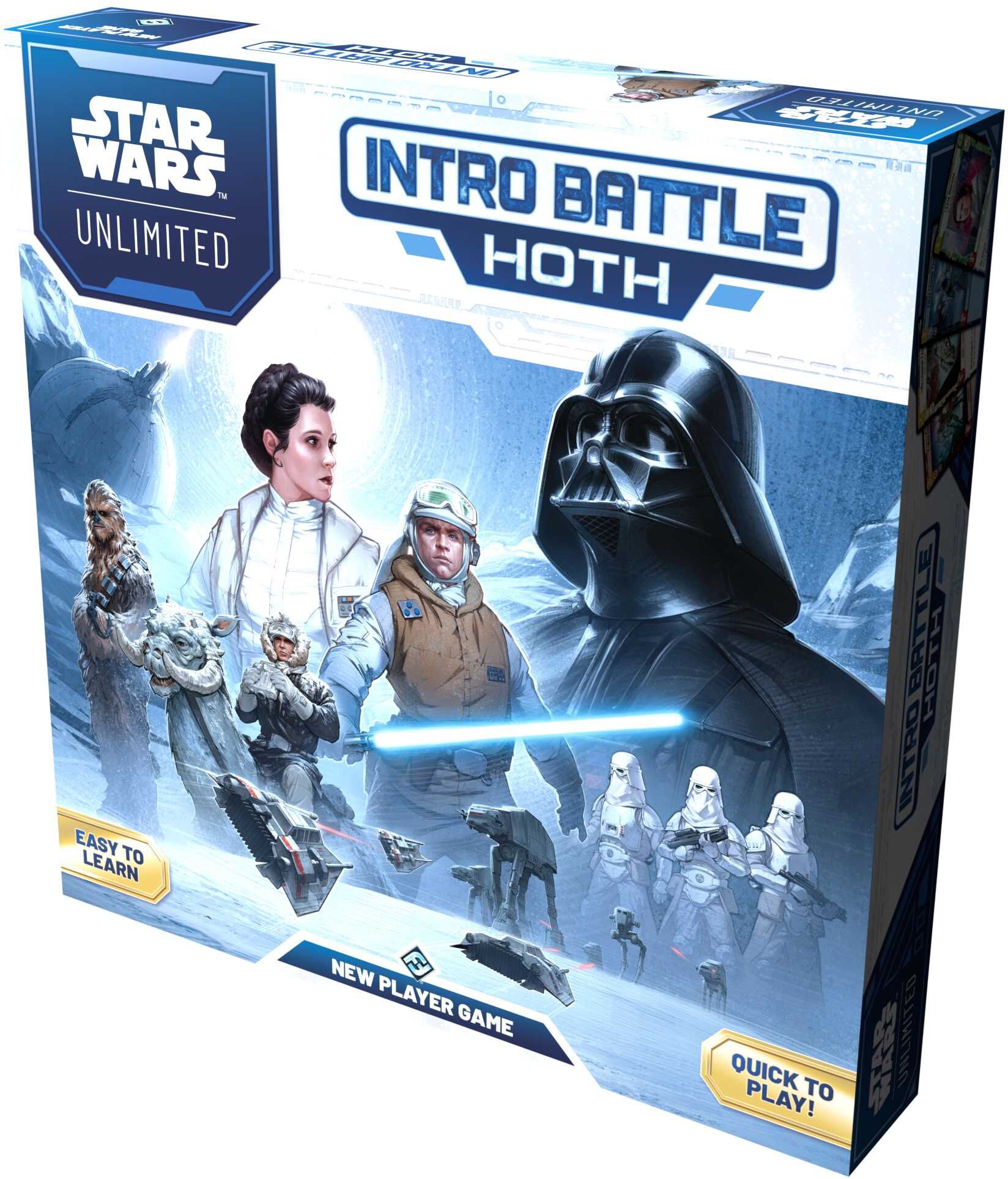 Star Wars: Unlimited Intro Battle: Hoth Card Game by Fantasy Flight Games for Two Players