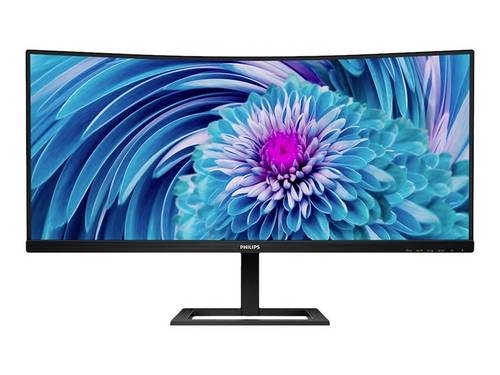 Philips Monitore 346E2CUAE/00 LED-Monitor EEK F (A - G) 86.4 cm (34 Zoll) 3440 x 1440 Pixel 21:9 4 ms HDMI, DisplayPort, Audio-Line-out, USB-C,
