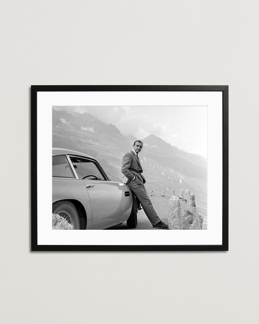 Sonic Editions Framed Connery And His Aston Martin men One size
