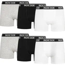 INDICODE Boxershorts INMilano, Größe S in Grau Grau
